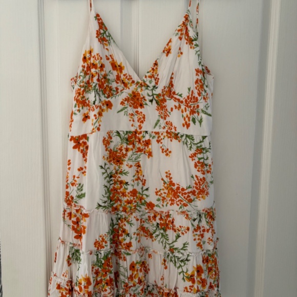 Hello Molly SWINGING VINES DRESS ORANGE - Picture 3 of 5